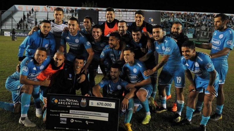 Belgrano revivió con una goleada en Copa Argentina
