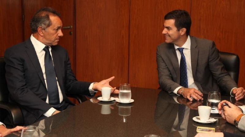 Urtubey y Scioli "Hay que fortalecer el diálogo y los consensos"