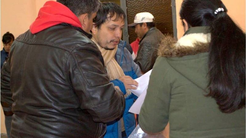 Nóblega y su gabinete llegó al distrito El Puesto