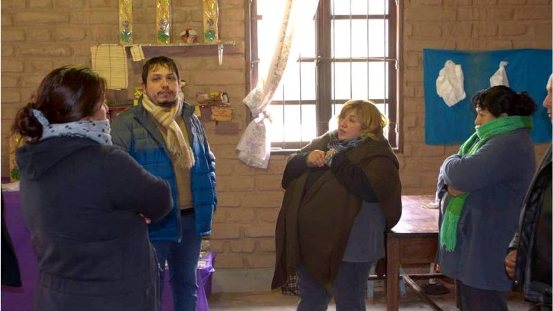 Nóblega y su gabinete llegó al distrito El Puesto