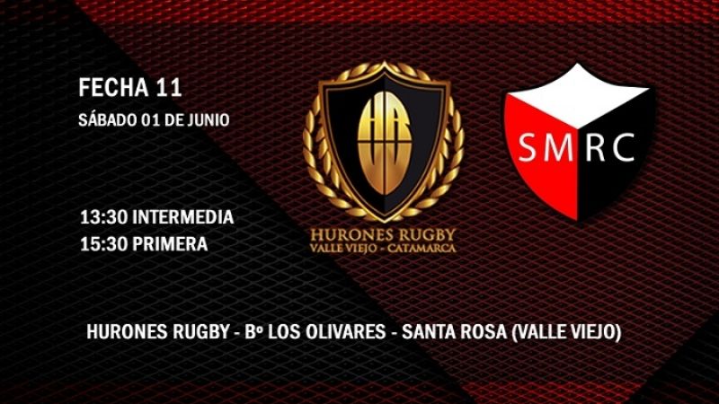 Hurones con el líder Va. María, y Catamarca RC en La Rioja