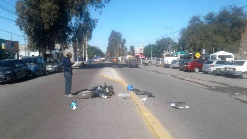 Atropelló a una mujer cuando cruzaba la calle frente a la Plaza de Choya