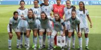 SELECCIÓN ARGENTINA de fútbol femenino, que hoy empató 0 a 0, con Japón.