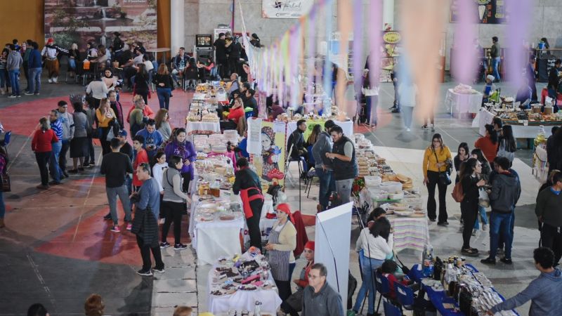 Gimnasia, muestra textil y Magui Leiva en el Portal del Emprendedor