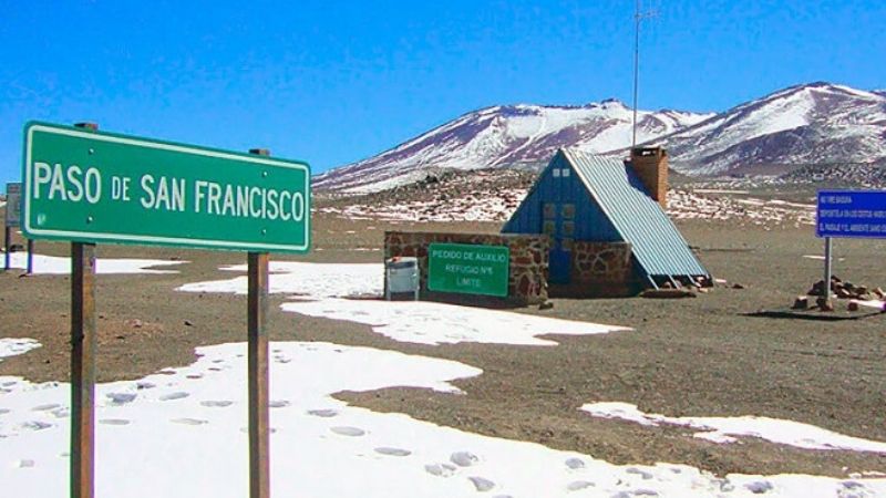 El Paso de San Francisco se encuentra habilitado