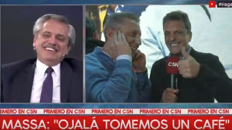 Fernández a Massa: "Tomemos un café que tenemos que estar juntos"