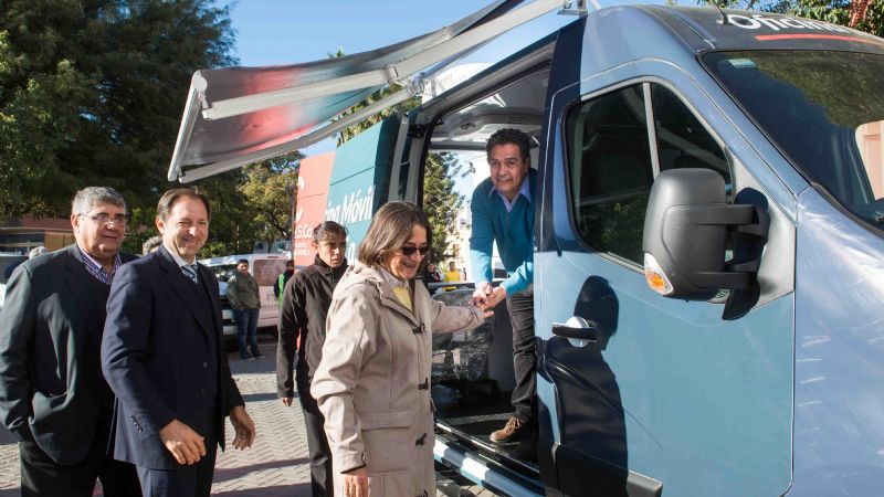 Capresca presentó su unidad móvil itinerante