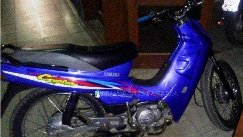 Le secuestraron la moto por infractor