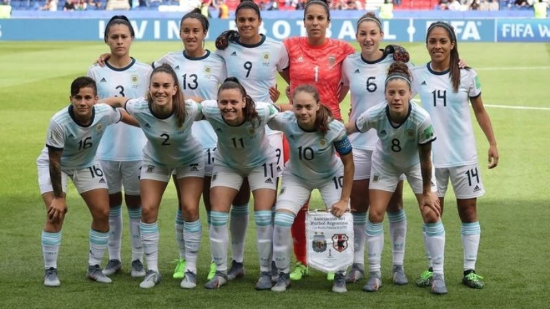 Argentina sumó su primer punto en un Mundial Femenino