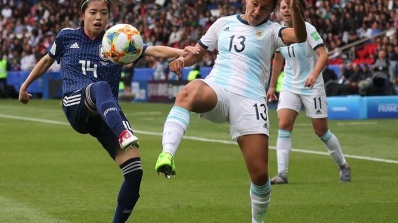 Argentina sumó su primer punto en un Mundial Femenino
