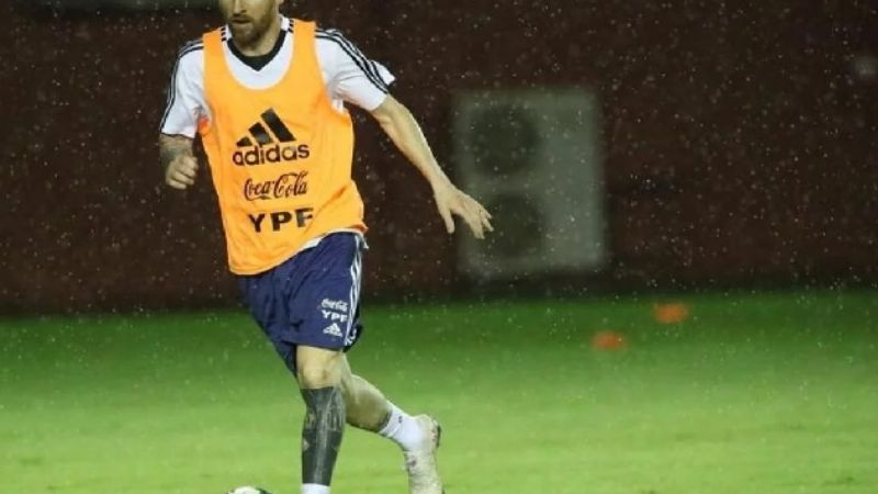 Argentina ya entrenó en Brasil y va surgiendo el equipo