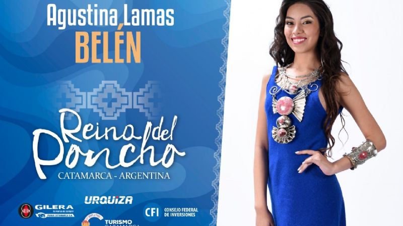 Todas las candidatas para Reina del Poncho 2019