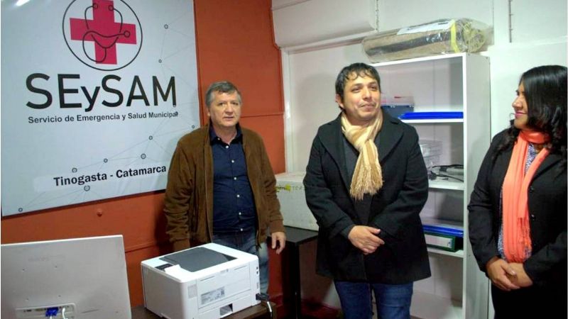 Tinogasta ya cuenta con el servicio de emergencia y salud municipal