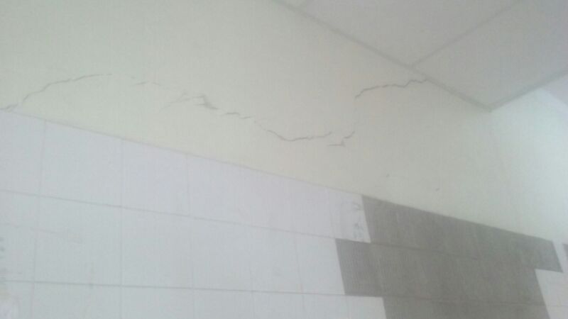 Peligro en posta sanitaria por problemas edilicios