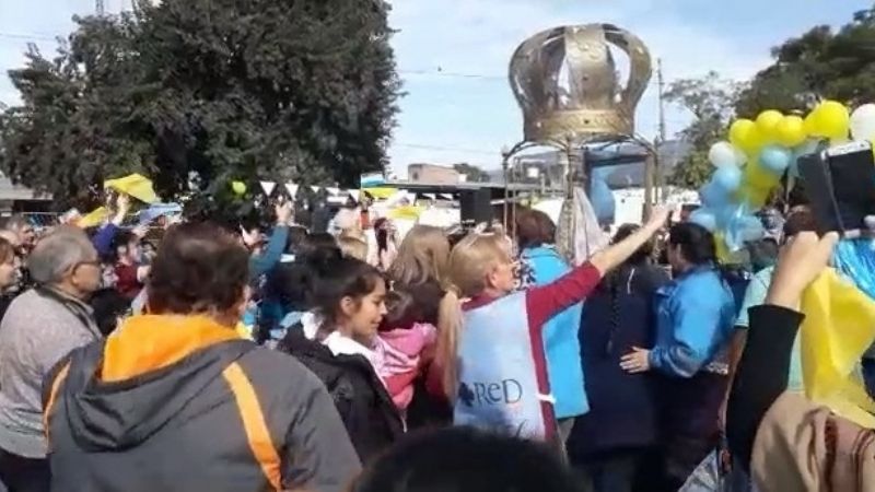 La Virgen lleva de alegría y ternura a los hermanos de Yerba Buena