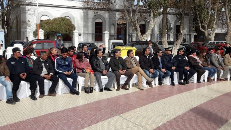 Emotivo acto en Santa María por la reafirmación de Malvinas