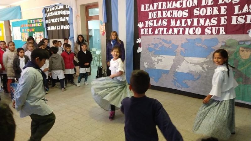 Emotivo acto por Malvinas en Valle Viejo