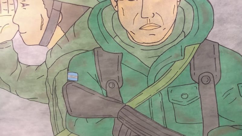 Emotivo acto por Malvinas en Valle Viejo