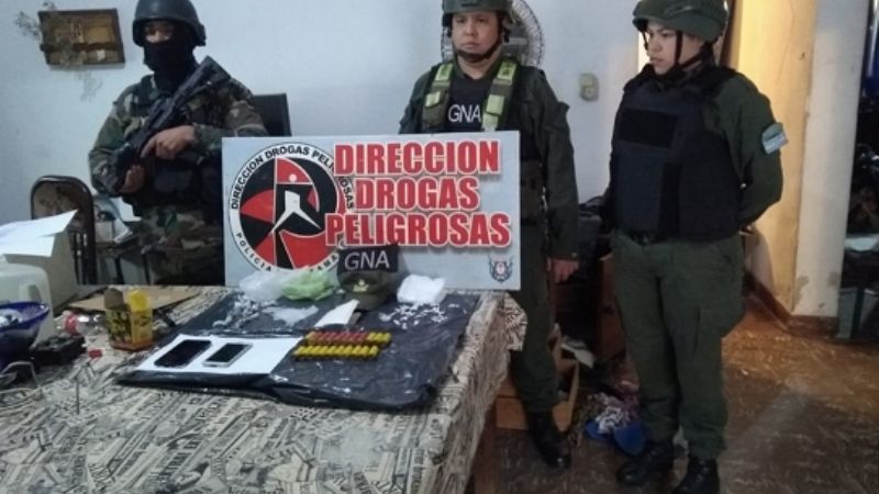 Más detalles del operativo que terminó con una banda de narcotraficantes