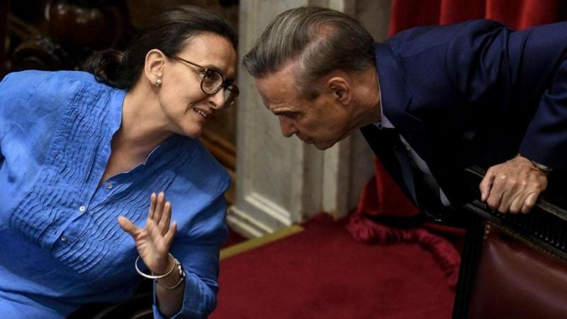 "Cuentan conmigo", dijo Michetti tras la elección de Pichetto como vice