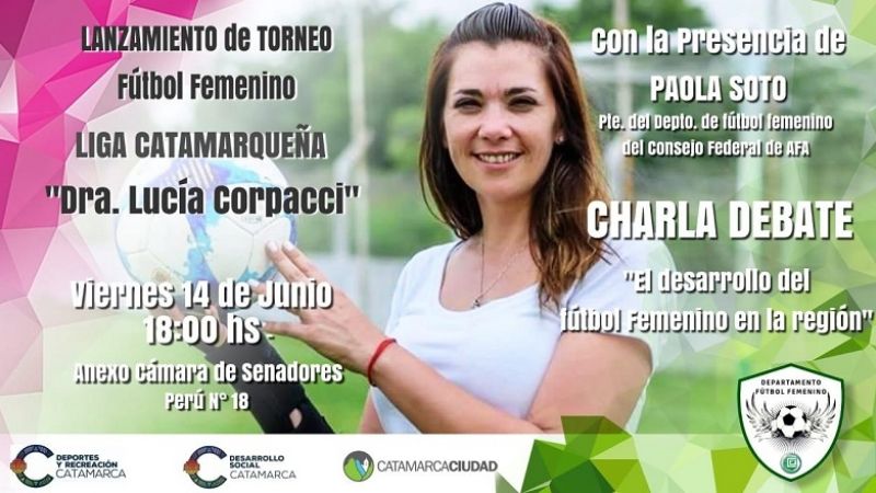 El viernes se lanza el Fútbol Femenino de la Capital