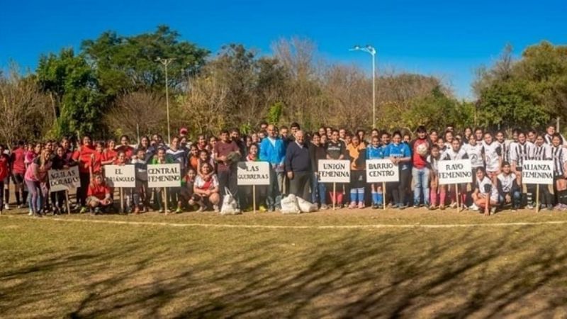 Fútbol Femenino: inició Campeonato de la Liga de Icaño