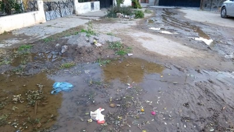 Preocupa pérdida de agua que daña viviendas