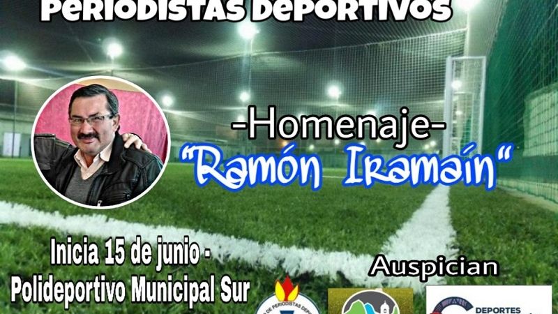 Sortean el fixture del torneo “Ramón Iramain” para Periodistas Deportivos