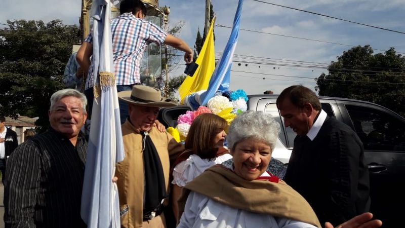 La Virgen del Valle sigue peregrinando por las comunidades de Tucumán