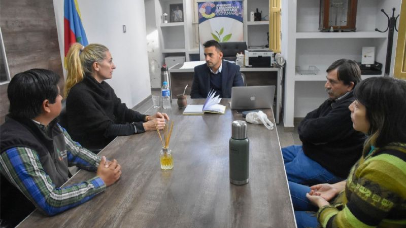 Visita del comité nacional de reserva de biósfera a la de Laguna Blanca