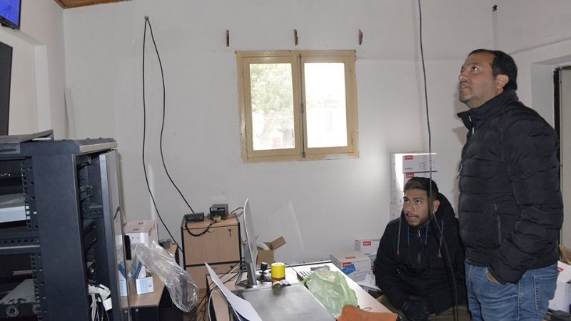 Instalan cámaras de seguridad en Santa María