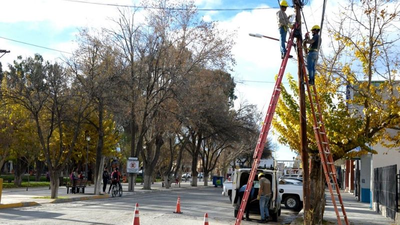 Instalan cámaras de seguridad en Santa María