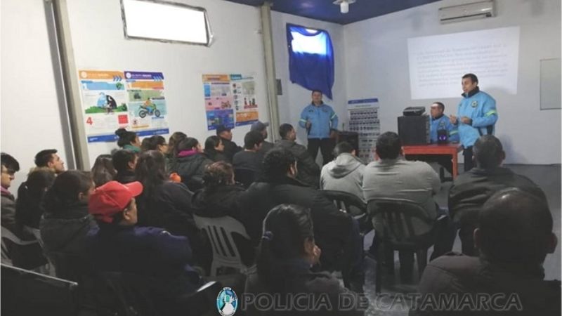 Seguridad Vial brindó charlas en Belén