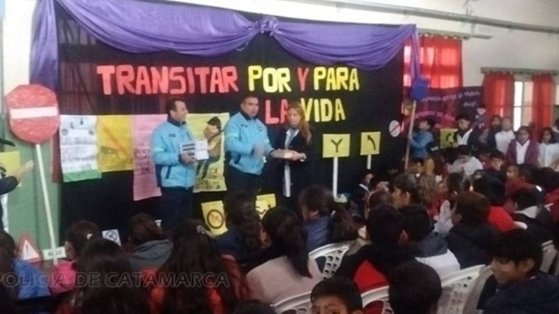 Seguridad Vial brindó charlas en Belén