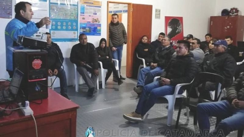 Seguridad Vial brindó charlas en Belén