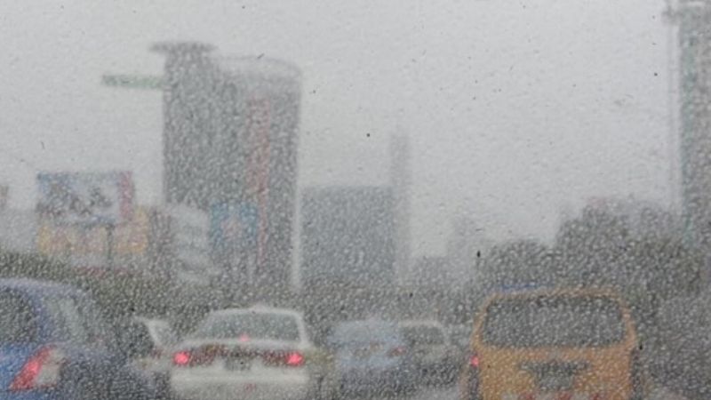 Descenso de la temperatura y precipitaciones