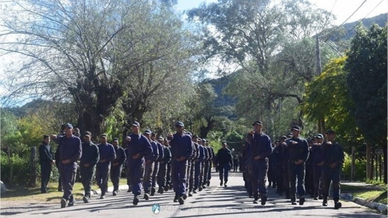 Finaliza período de adaptación para aspirantes a agentes de policía