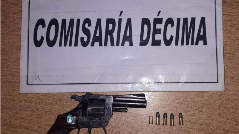 Secuestran un arma de fuego tras un intento de robo
