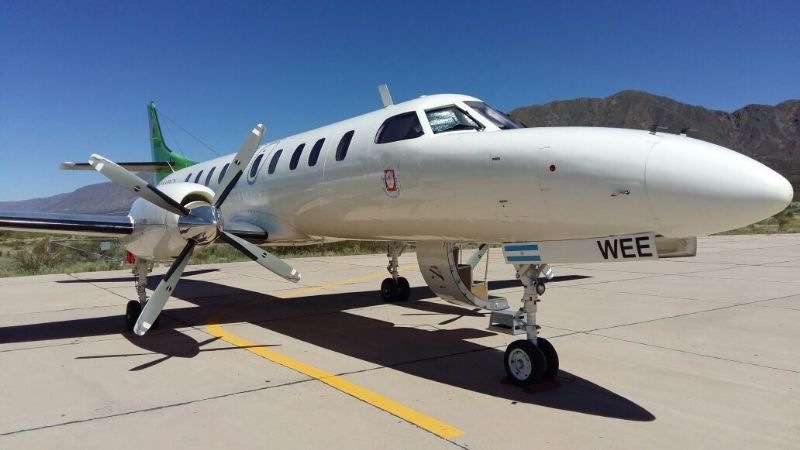Vuelo de evacuación sanitaria con dos pacientes menores