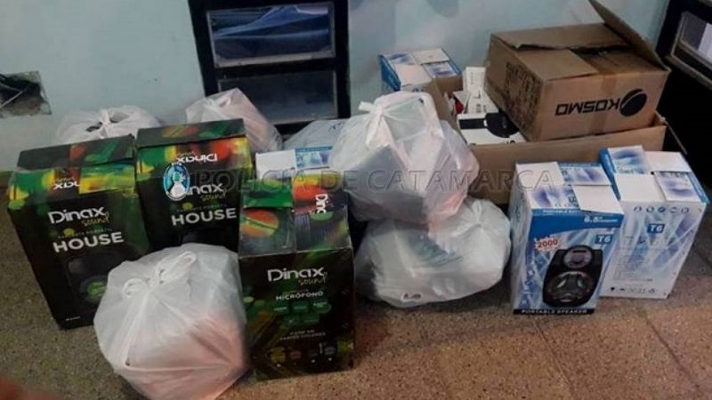 Secuestran elementos tecnológicos valuados en $150.000