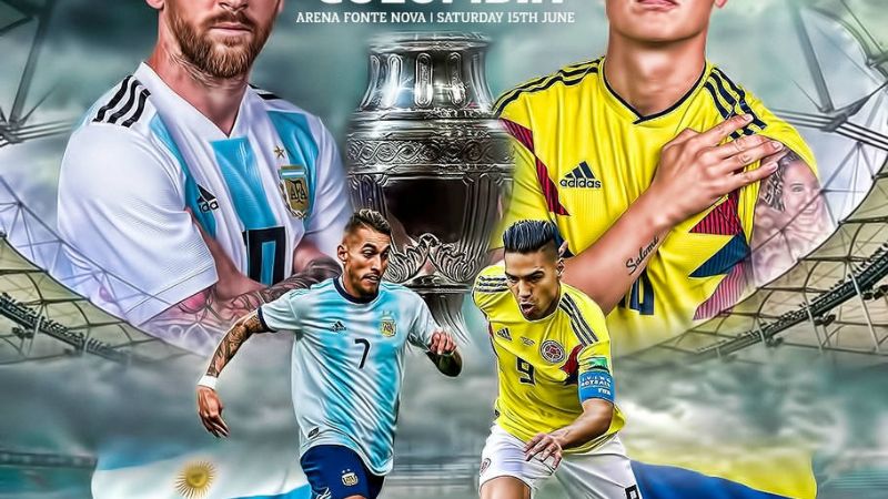 Argentina debuta en la Copa América ante Colombia