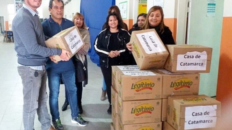 Escuela primarias rurales recibieron donación de la Casa de Catamarca