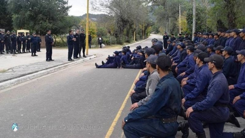 Otro grupo de aspirantes a agentes de Policía finalizó el periodo de adaptación