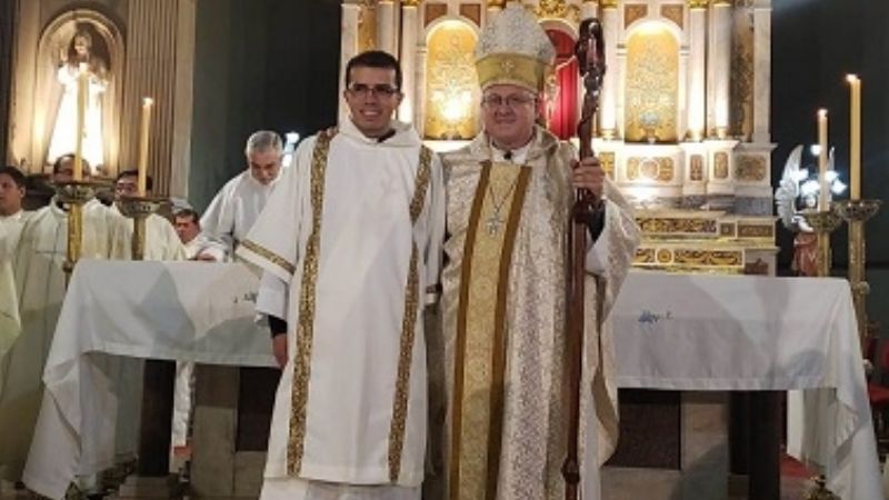 Joven diácono fue ordenado