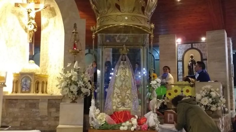 La Madre del Valle continúa peregrinando en territorio tucumano