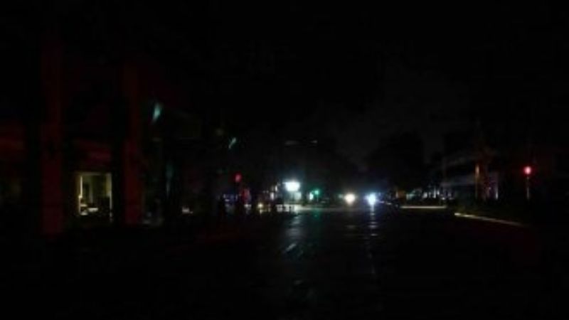 La situación extrema de no tener luz