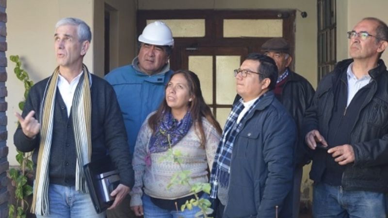 Relevaron la situación del edificio Santuario San Roque
