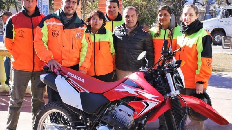 Defensa Civil recibió donación del municipio de Los Varela