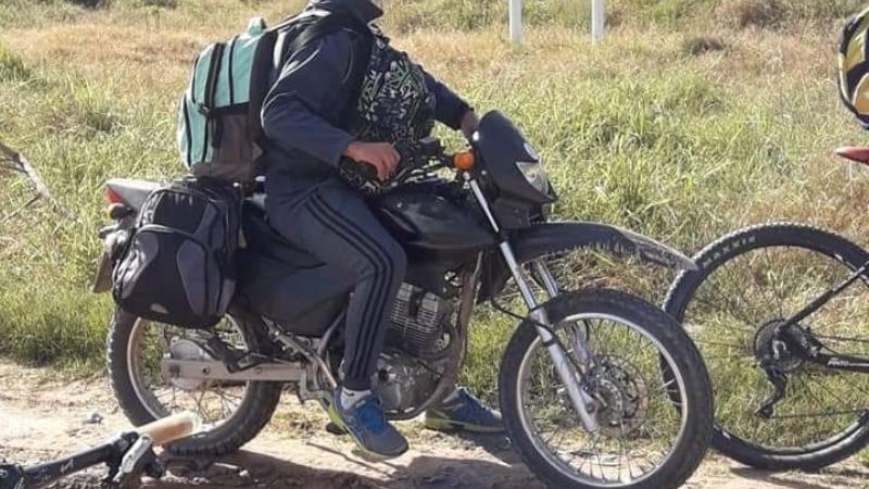 Bikers solidarios llegaron a La Suerte