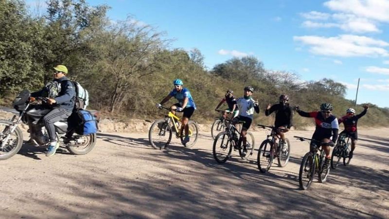 Bikers solidarios llegaron a La Suerte